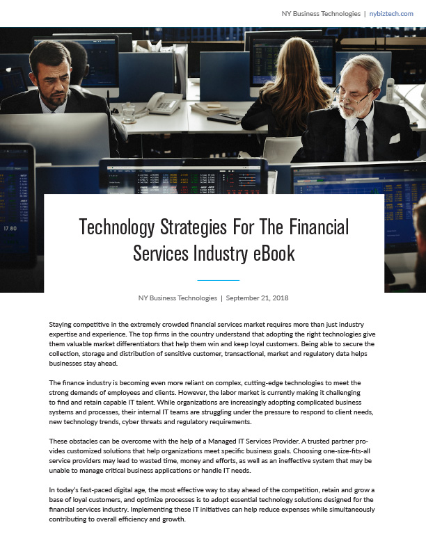 Biztech Financial Services eBook